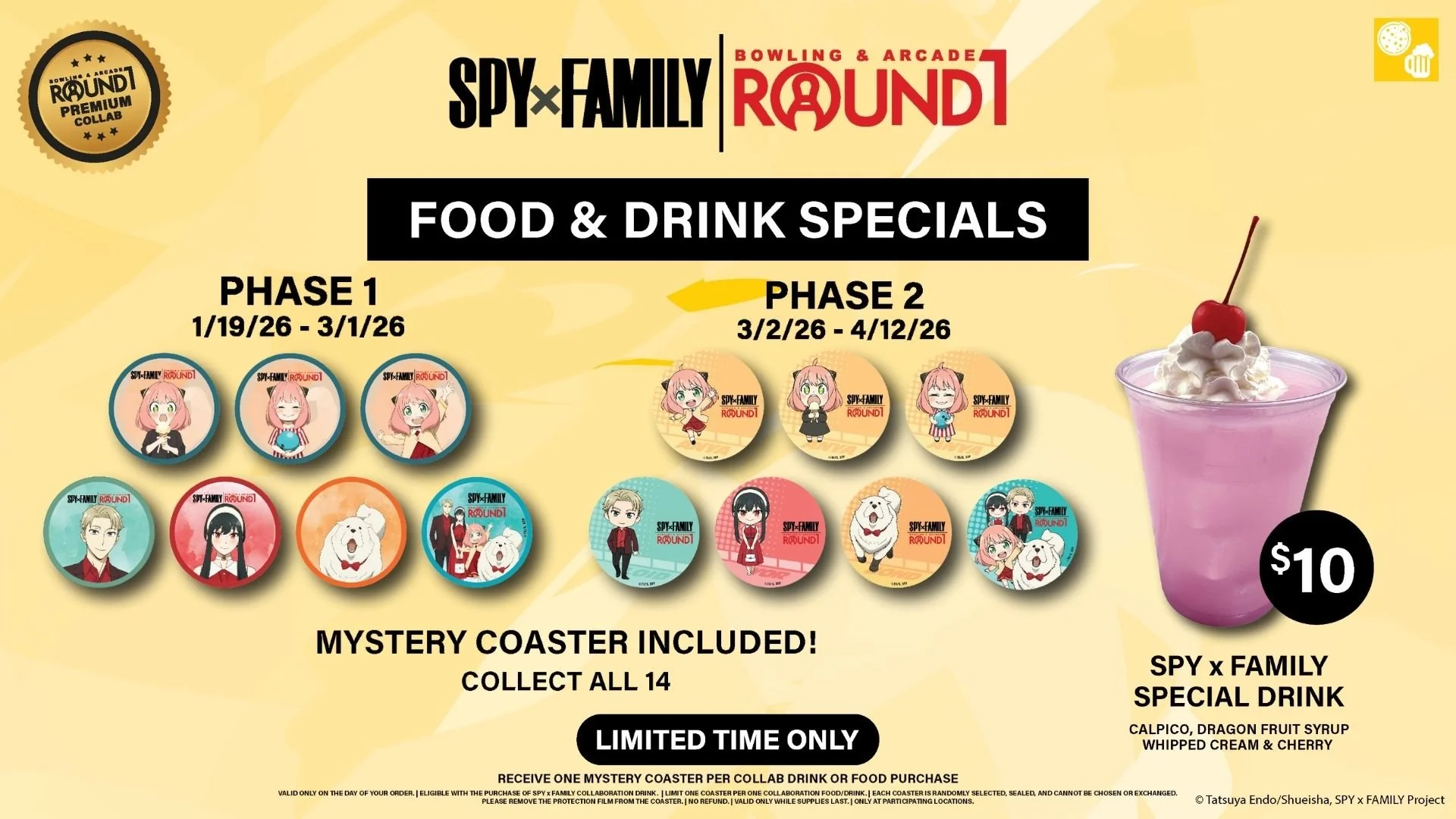 SPY x FAMILY at Round1 | Round1 USA